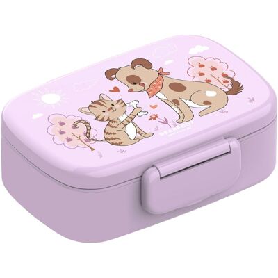 Bearfoot Set - Brotdose mit Gabel und Löffel - rosa - Unisex Bearfoot Set - Brotdose mit Gabel und Löffel - rosa - Unisex
