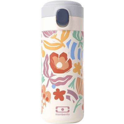 Monbento MB Pop 360ml Graphic Papercut Wasserflasche - Isoliert Monbento MB Pop 360ml Graphic Papercut Wasserflasche - Isoliert