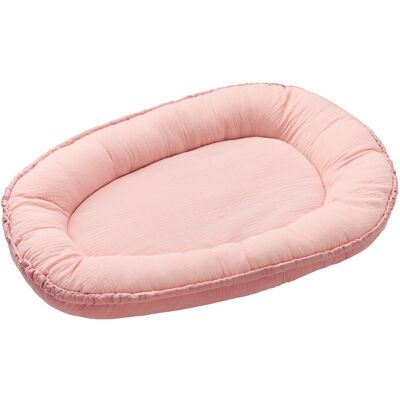 BORNINO HOME Kuschelnest Musselin 80x55 cm - rosa - Unisex BORNINO HOME Kuschelnest Musselin 80x55 cm - rosa - Unisex