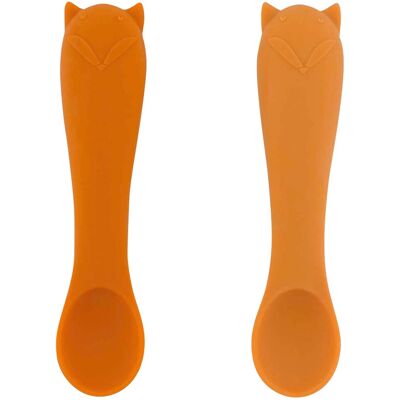 TRIXIE 2er-Pack Babylöffel Set - orange - Unisex TRIXIE 2er-Pack Babylöffel Set - orange - Unisex