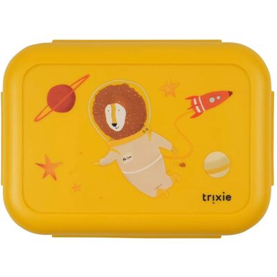 TRIXIE Brotdose mit Clips - gelb - Unisex TRIXIE Brotdose mit Clips - gelb - Unisex