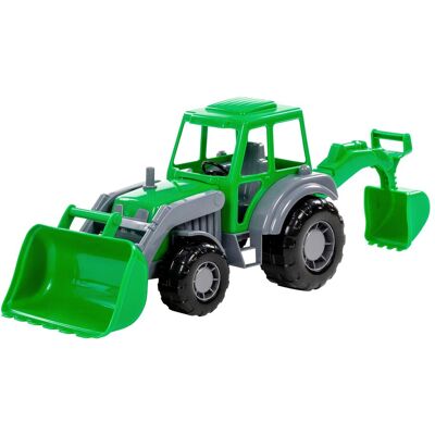 solini Traktor mit Heckbagger - mehrfarbig - Unisex solini Traktor mit Heckbagger - mehrfarbig - Unisex