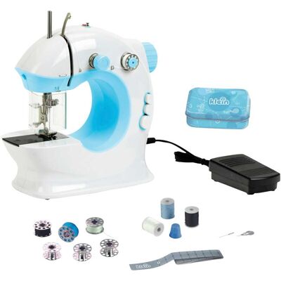 Theo Klein Kinder-Nähmaschine mit Licht Styling Star - weiss hellblau - Unisex Theo Klein Kinder-Nähmaschine mit Licht Styling Star - weiss hellblau - Unisex
