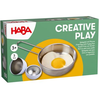 HABA Spiegelei mit Pfanne - Creative Play - mehrfarbig - Unisex HABA Spiegelei mit Pfanne - Creative Play - mehrfarbig - Unisex