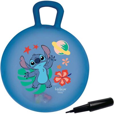 Lexibook Hüpfball mit Licht-Effekt Disney Stitch - blau - Unisex Lexibook Hüpfball mit Licht-Effekt Disney Stitch - blau - Unisex