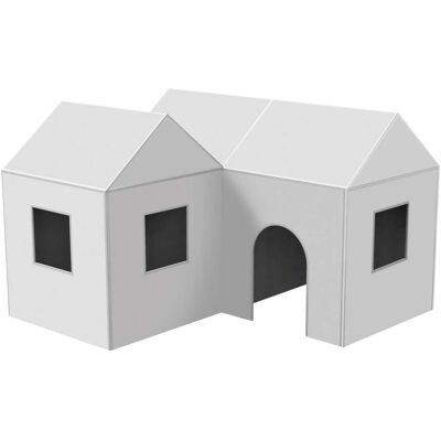 EDUPLAY Spielhaus-Bausatz 3er Set - mehrfarbig - Unisex EDUPLAY Spielhaus-Bausatz 3er Set - mehrfarbig - Unisex