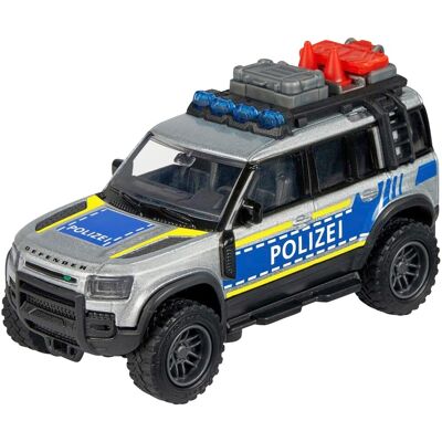 Auto Land Rover Defender 90 Police - silber - Unisex Auto Land Rover Defender 90 Police - silber - Unisex