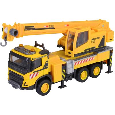 Majorette Kranwagen Truck Volvo FMX Crane - gelb - Unisex Majorette Kranwagen Truck Volvo FMX Crane - gelb - Unisex