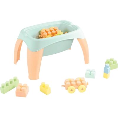 Dolu Activity-Spieltisch mit 30 Bausteinen - mehrfarbig - Unisex Dolu Activity-Spieltisch mit 30 Bausteinen - mehrfarbig - Unisex