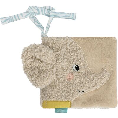 Fehn Stoffbuch Elefant Erik - grau - Unisex Fehn Stoffbuch Elefant Erik - grau - Unisex