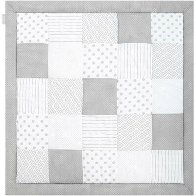emma & noah Krabbeldecke Patchwork 200x200 cm - grau - Unisex emma & noah Krabbeldecke Patchwork 200x200 cm - grau - Unisex