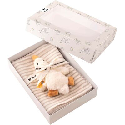 Steiff Geschenkset Gilda Gans Greifling und Spucktuch - beige - Unisex Steiff Geschenkset Gilda Gans Greifling und Spucktuch - beige - Unisex