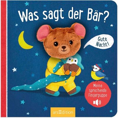 arsEdition Soundbuch Meine sprechende Fingerpuppe: Was sagt der Bär? - mehrfarbig - Unisex arsEdition Soundbuch Meine sprechende Fingerpuppe: Was sagt der Bär? - mehrfarbig - Unisex
