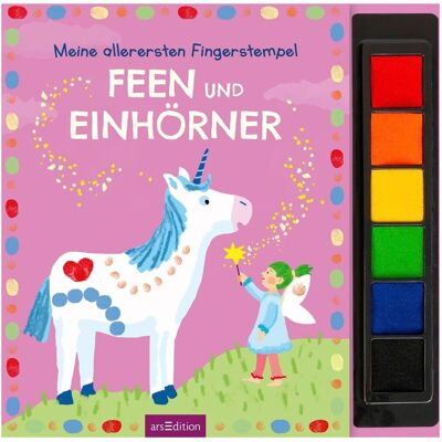 arsEdition Malbuch Meine allerersten Fingerstempel - Feen und Einhörner - mehrfarbig - Unisex arsEdition Malbuch Meine allerersten Fingerstempel - Feen und Einhörner - mehrfarbig - Unisex