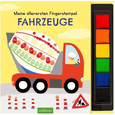 arsEdition Malbuch Meine allerersten Fingerstempel - Fahrzeuge - mehrfarbig - Unisex arsEdition Malbuch Meine allerersten Fingerstempel - Fahrzeuge - mehrfarbig - Unisex