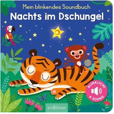 arsEdition Mein blinkendes Soundbuch - Nachts im Dschungel - mehrfarbig - Unisex arsEdition Mein blinkendes Soundbuch - Nachts im Dschungel - mehrfarbig - Unisex