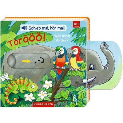 COPPENRATH DIE SPIEGELBURG Soundbilderbuch Schieb mal, hör mal! Töröö! Wen hörst du hier? - mehrfarbig - Unisex COPPENRATH DIE SPIEGELBURG Soundbilderbuch Schieb mal, hör mal! Töröö! Wen hörst du hier? - mehrfarbig - Unisex