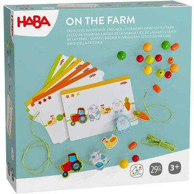 HABA Fädelspiel Bauernhof-Freunde - mehrfarbig - Unisex HABA Fädelspiel Bauernhof-Freunde - mehrfarbig - Unisex