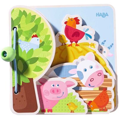HABA Babybuch Bauernhoffreunde aus Holz - mehrfarbig - Unisex HABA Babybuch Bauernhoffreunde aus Holz - mehrfarbig - Unisex