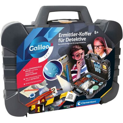 Clementoni Ermittler-Koffer für Detektive - mehrfarbig - Unisex Clementoni Ermittler-Koffer für Detektive - mehrfarbig - Unisex