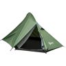 Outsunny Zelt für 2 Personen Campingzelt mit Heringen Glasfaser Polyester Dunkelgrün 345 x 150 x 112 cm