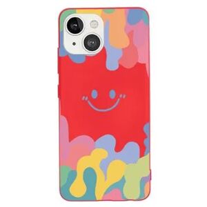 MTP Products Smile Serie iPhone 14 Liquid SilikonhÜlle - Rot