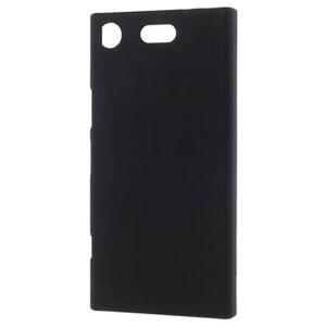 MTP Products Sony Xperia XZ1 Compact Gummierter Kunststoff Cover - Schwarz