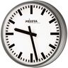 Peweta Wanduhr Wetterfest, Standard, Zifferblatt DIN-Balken