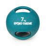 Sport-Thieme Medizinball "Dual Grip", 7 kg, Hellblau