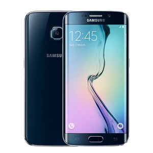 Samsung Refurbished Samsung Galaxy S6 Edge 64 GB Schwarz C-grade