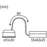 Paulmann Coin Nova LED 3-Step-dim 100° 6W 2.700K