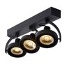 Lucide LED-Deckenstrahler Dorian dreiflammig, dim to warm