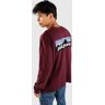 Patagonia P-6 Logo Responsibili Longsleeve sequoia red rot L Herren