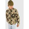 Fat Moose Trevor Aop Sweatjacke brown grün XL Herren