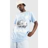 Public Jammin T-Shirt light blue blau XL Herren