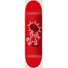 Macba Life Dummy Skateboard Deck red rot Uni Unisex