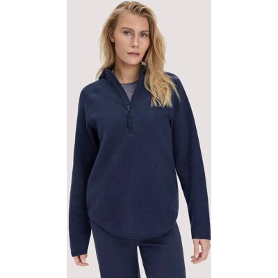 hessnatur Loungewear Fleece Hoodie Relaxed ACTIVE LIGHT aus Bio-Baumwolle - blau Größe XS hessnatur Loungewear Fleece Hoodie Relaxed ACTIVE LIGHT aus Bio-Baumwolle - blau Größe XS
