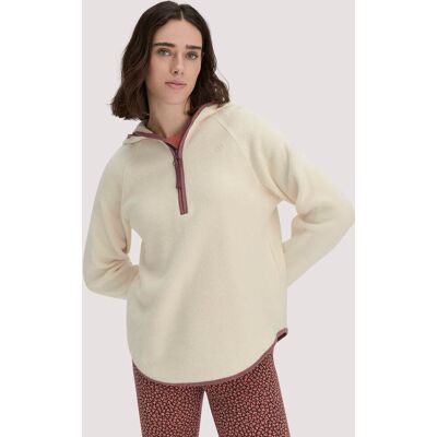 hessnatur Loungewear Fleece Hoodie Relaxed ACTIVE LIGHT aus Bio-Baumwolle - natur Größe XL hessnatur Loungewear Fleece Hoodie Relaxed ACTIVE LIGHT aus Bio-Baumwolle - natur Größe XL
