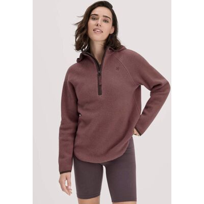 hessnatur Loungewear Fleece Hoodie Relaxed ACTIVE LIGHT aus Bio-Baumwolle - braun Größe S hessnatur Loungewear Fleece Hoodie Relaxed ACTIVE LIGHT aus Bio-Baumwolle - braun Größe S