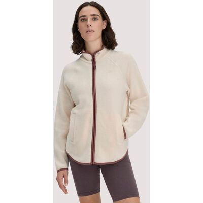 hessnatur Loungewear Fleece Jacke Relaxed ACTIVE LIGHT aus Bio-Baumwolle - natur Größe XL hessnatur Loungewear Fleece Jacke Relaxed ACTIVE LIGHT aus Bio-Baumwolle - natur Größe XL