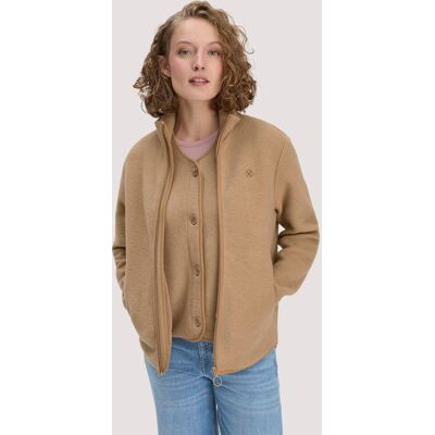 hessnatur Loungewear Fleece Jacke Relaxed ACTIVE LIGHT aus Bio-Baumwolle - braun Größe XS hessnatur Loungewear Fleece Jacke Relaxed ACTIVE LIGHT aus Bio-Baumwolle - braun Größe XS
