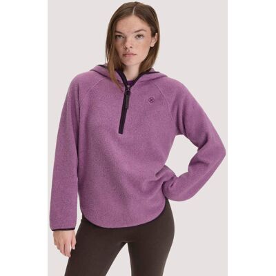 hessnatur Loungewear Fleece Hoodie Relaxed ACTIVE LIGHT aus Bio-Baumwolle - lila Größe S hessnatur Loungewear Fleece Hoodie Relaxed ACTIVE LIGHT aus Bio-Baumwolle - lila Größe S
