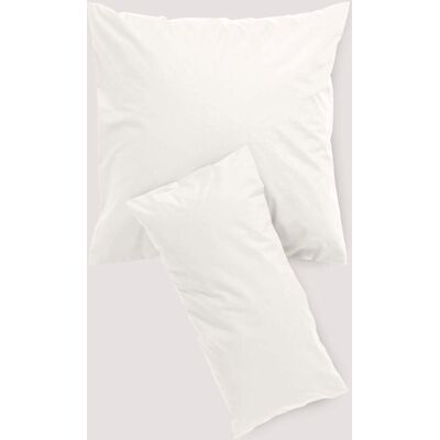 hessnatur Satin Kissenbezug aus Bio-Baumwolle - weiß Größe 40x40 cm hessnatur Satin Kissenbezug aus Bio-Baumwolle - weiß Größe 40x40 cm