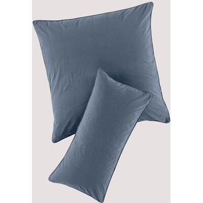 hessnatur Perkal Kissenbezug aus Bio-Baumwolle - blau Größe 40x80 cm hessnatur Perkal Kissenbezug aus Bio-Baumwolle - blau Größe 40x80 cm