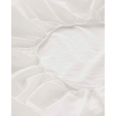 hessnatur - Perkal Spannbettlaken - weiß - Bed sheet hessnatur - Perkal Spannbettlaken - weiß - Bed sheet