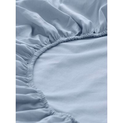 hessnatur - Jersey Spannbettlaken Bio-Baumwolle - Blau - 90-100x200 cm - Spannbettlaken hessnatur - Jersey Spannbettlaken Bio-Baumwolle - Blau - 90-100x200 cm - Spannbettlaken