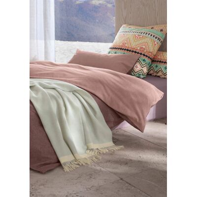 hessnatur Biber Wende-Bettwäsche-Set aus Bio-Baumwolle - braun Größe 135x200+80x80 cm hessnatur Biber Wende-Bettwäsche-Set aus Bio-Baumwolle - braun Größe 135x200+80x80 cm