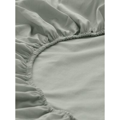 hessnatur Jersey Spannbettlaken aus Bio-Baumwolle - grün Größe 90-100x200 cm hessnatur Jersey Spannbettlaken aus Bio-Baumwolle - grün Größe 90-100x200 cm