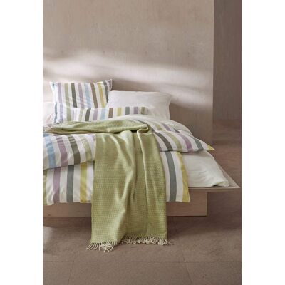 hessnatur Renforcé Bettwäsche-Set CANNES aus Bio-Baumwolle - grün Größe 200x200+2x40x80 cm hessnatur Renforcé Bettwäsche-Set CANNES aus Bio-Baumwolle - grün Größe 200x200+2x40x80 cm