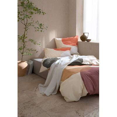 hessnatur Perkal Bettwäsche Set PIRO aus Bio-Baumwolle - beige Größe 135x200+80x80 cm hessnatur Perkal Bettwäsche Set PIRO aus Bio-Baumwolle - beige Größe 135x200+80x80 cm